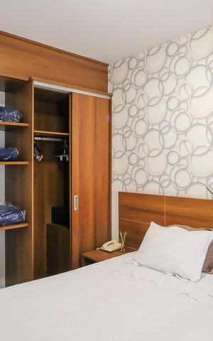 Studio à venda com 37m², 1 quarto e 1 vagaQuarto