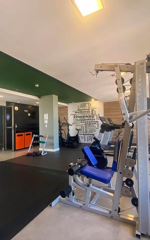 Studio à venda com 37m², 1 quarto e 1 vagaAcademia
