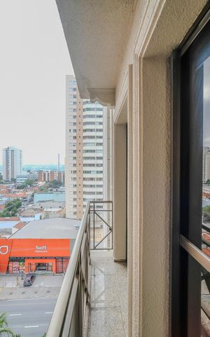 Studio à venda com 37m², 1 quarto e 1 vagaVaranda