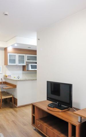 Studio à venda com 37m², 1 quarto e 1 vagaSala