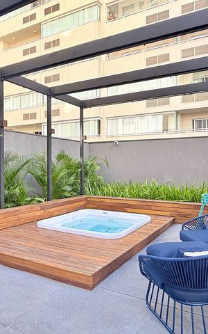 Apartamento à venda com 95m², 3 quartos e 1 vagaJacuzzi 