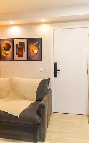 Apartamento à venda com 33m², 2 quartos e sem vaga Apartamento à venda com 33m², 2 quartos e sem vagaSala/Cozinha
