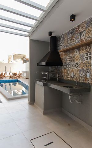 Apartamento à venda com 33m², 2 quartos e sem vaga Apartamento à venda com 33m², 2 quartos e sem vagaÁrea comum - Churrasqueira