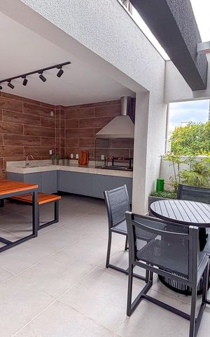 Apartamento à venda com 29m², 1 quarto e sem vaga