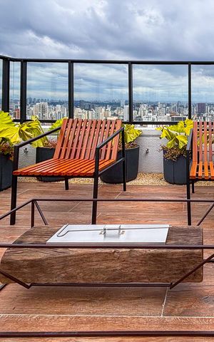 Apartamento à venda com 29m², 1 quarto e sem vaga