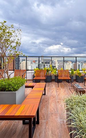 Apartamento à venda com 29m², 1 quarto e sem vaga