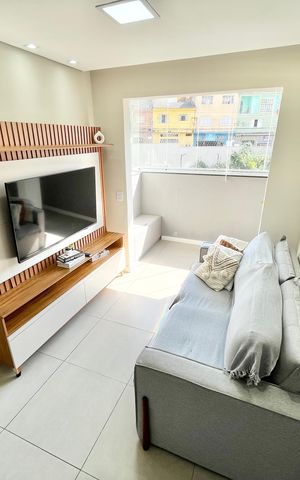 Apartamento à venda com 43m², 2 quartos e sem vaga Apartamento à venda com 43m², 2 quartos e sem vagaSala/Cozinha