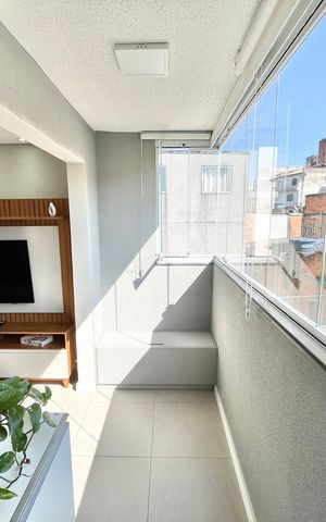 Apartamento à venda com 43m², 2 quartos e sem vaga Apartamento à venda com 43m², 2 quartos e sem vagaSala/Cozinha