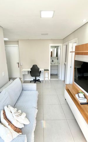 Apartamento à venda com 43m², 2 quartos e sem vaga Apartamento à venda com 43m², 2 quartos e sem vagaSala/Cozinha