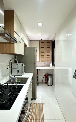 Apartamento à venda com 79m², 2 quartos e 1 vaga