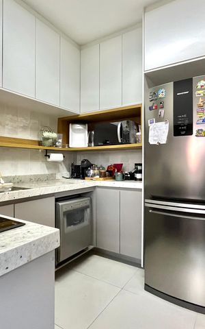 Apartamento à venda com 73m², 2 quartos e 1 vaga Apartamento à venda com 73m², 2 quartos e 1 vagaCozinha