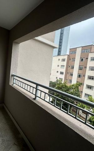 Studio à venda com 26m², 1 quarto e sem vaga