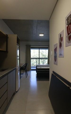 Studio para alugar com 39m², 1 quarto e 1 vaga