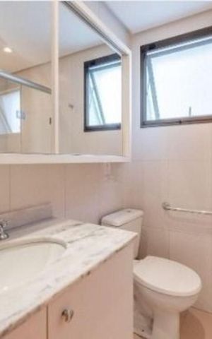 Apartamento para alugar com 128m², 2 quartos e 2 vagas Apartamento para alugar com 128m², 2 quartos e 2 vagasBanheiro 2