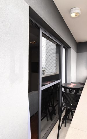 Studio à venda com 30m², 1 quarto e sem vagaSacada do Studio