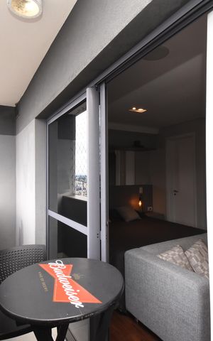 Studio à venda com 30m², 1 quarto e sem vagaSacada do Studio
