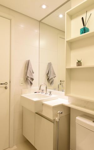 Studio à venda com 30m², 1 quarto e sem vagaBanheiro do Studio