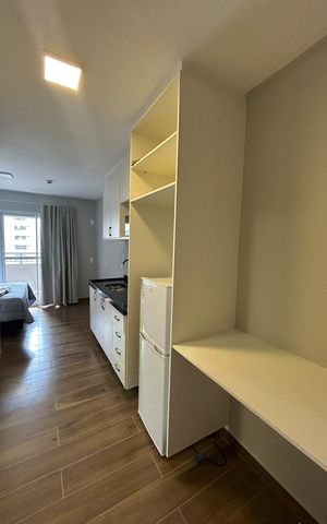 Studio à venda com 26m², 1 quarto e sem vaga