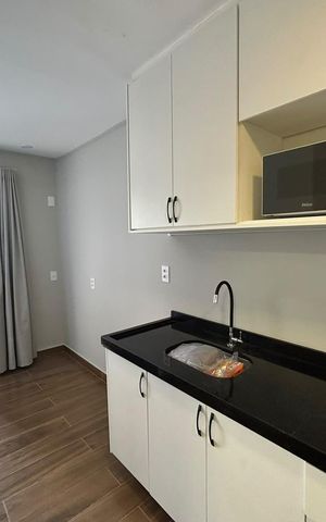 Studio à venda com 26m², 1 quarto e sem vaga