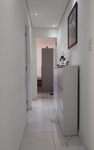 Apartamento à venda com 48m², 1 quarto e 1 vagaCorredor Quartos