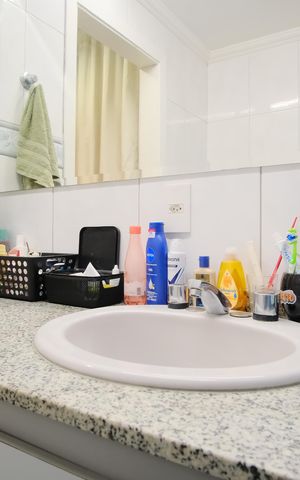 Apartamento à venda com 124m², 4 quartos e 2 vagasBanheiro da Suíte