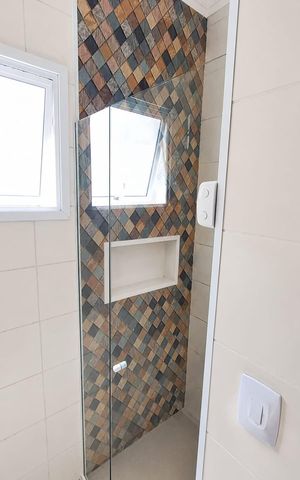 Apartamento à venda com 56m², 2 quartos e 1 vaga Apartamento à venda com 56m², 2 quartos e 1 vagaBanheiro