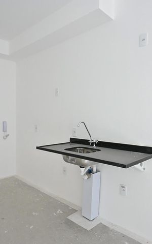 Studio à venda com 25m², 1 quarto e sem vagaCozinha