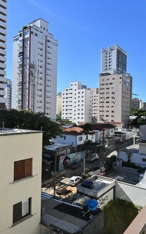 Studio à venda com 25m², 1 quarto e sem vagaVaranda