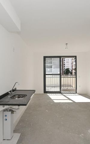 Studio à venda com 25m², 1 quarto e sem vagaCozinha