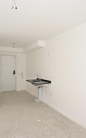 Studio à venda com 25m², 1 quarto e sem vagaSala/Quarto