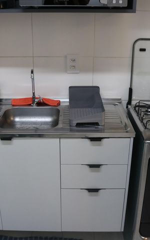 Apartamento à venda com 27m², 1 quarto e 1 vagaCozinha