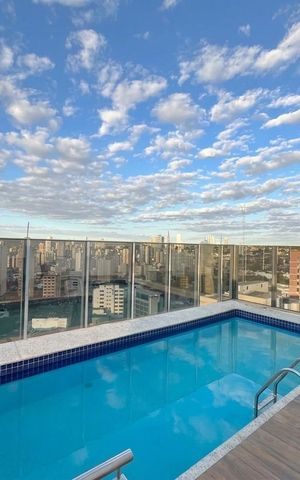 Apartamento para alugar com 41m², 1 quarto e 1 vaga