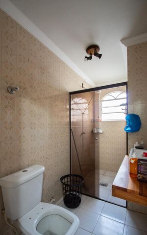 Casa de condomínio à venda com 80m², 3 quartos e 1 vaga Casa de condomínio à venda com 80m², 3 quartos e 1 vagaBanheiro Social 1