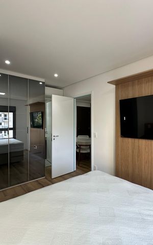 Apartamento à venda com 51m², 1 quarto e 1 vaga Apartamento à venda com 51m², 1 quarto e 1 vagaSuíte