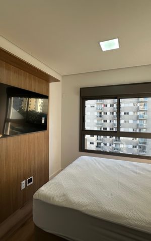 Apartamento à venda com 51m², 1 quarto e 1 vaga Apartamento à venda com 51m², 1 quarto e 1 vagaSuíte