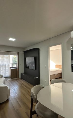 Apartamento à venda com 51m², 1 quarto e 1 vaga Apartamento à venda com 51m², 1 quarto e 1 vagaSala