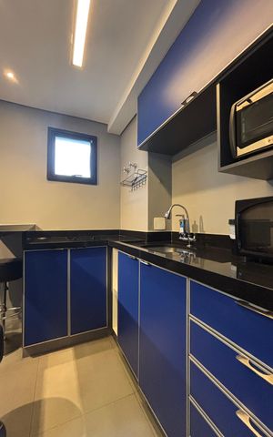 Apartamento para alugar com 43m², 1 quarto e 1 vagaSala/Cozinha
