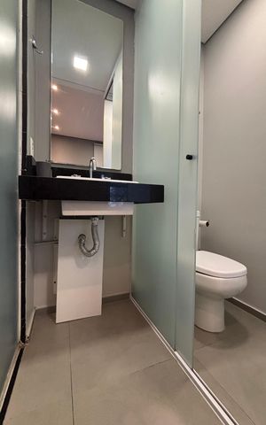 Apartamento para alugar com 43m², 1 quarto e 1 vagaBanheiro da Suíte