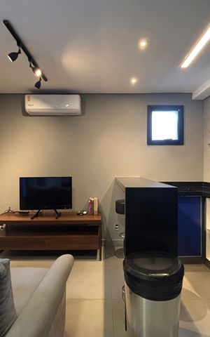 Apartamento para alugar com 43m², 1 quarto e 1 vagaSala/Cozinha