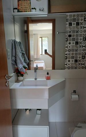 Apartamento para alugar com 110m², 3 quartos e 2 vagas Apartamento para alugar com 110m², 3 quartos e 2 vagasBanheiro