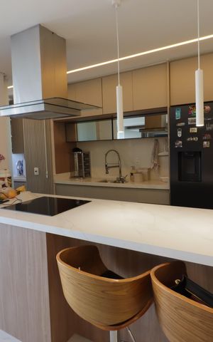 Apartamento para alugar com 92m², 2 quartos e 2 vagasSala/Cozinha