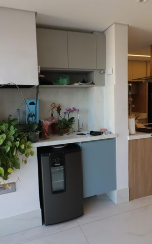 Apartamento para alugar com 92m², 2 quartos e 2 vagasSala/Cozinha