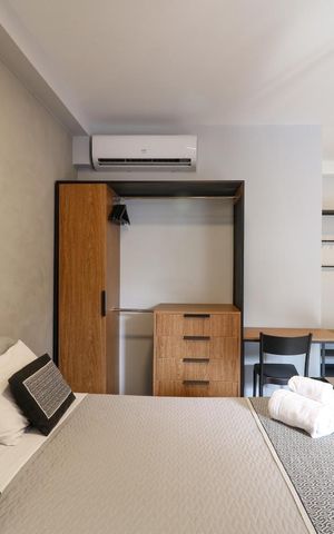 Apartamento à venda com 30m², 1 quarto e 1 vaga Apartamento à venda com 30m², 1 quarto e 1 vagaSala/Quarto