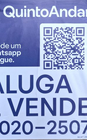 Apartamento para alugar com 100m², 3 quartos e 1 vagaFachada | Adesivo/Placa Quintoandar instalado 