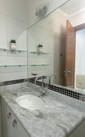 Apartamento para alugar com 100m², 3 quartos e 1 vagaBanheiro do Quarto 2