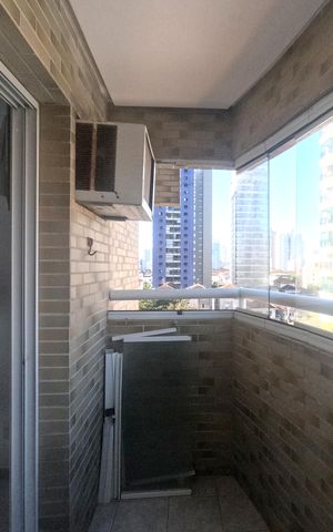 Apartamento para alugar com 100m², 3 quartos e 1 vagaVaranda do Quarto 2