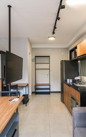 Apartamento à venda com 30m², 1 quarto e 1 vaga Apartamento à venda com 30m², 1 quarto e 1 vagaSala/Quarto