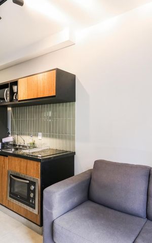 Apartamento à venda com 30m², 1 quarto e 1 vaga Apartamento à venda com 30m², 1 quarto e 1 vagaSala/Quarto