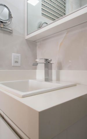 Apartamento à venda com 62m², 2 quartos e 1 vaga Apartamento à venda com 62m², 2 quartos e 1 vagaBanheiro da Suíte