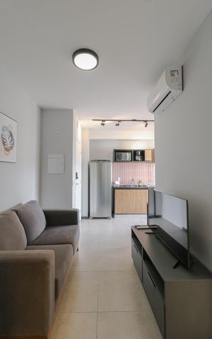 Apartamento à venda com 34m², 1 quarto e 1 vaga Apartamento à venda com 34m², 1 quarto e 1 vagaSala